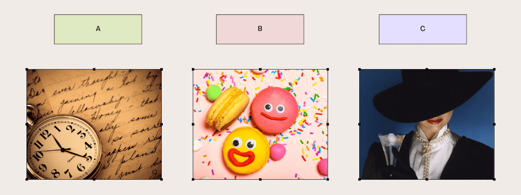 Quiz sur les noms de chiens : classique avec une horloge vintage, ludique avec des macarons souriants ou élégant avec une femme chic en chapeau. Découvrez le prénom idéal et gravez-le sur une médaille pour chien personnalisé ou un médaillon chien unique.